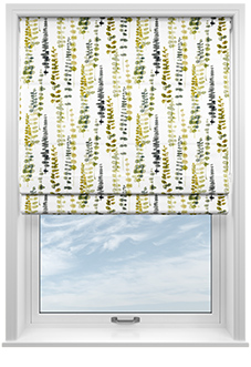 Santa Maria, Citron Twist - Roman Blind